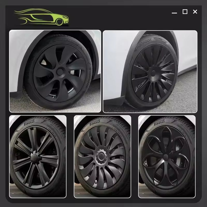 Tesla Model Y Wieldoppen 19 Inch (4 Stuks)