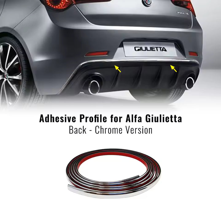 Alfa Romeo Giulietta Achterbumper Sport Sticker