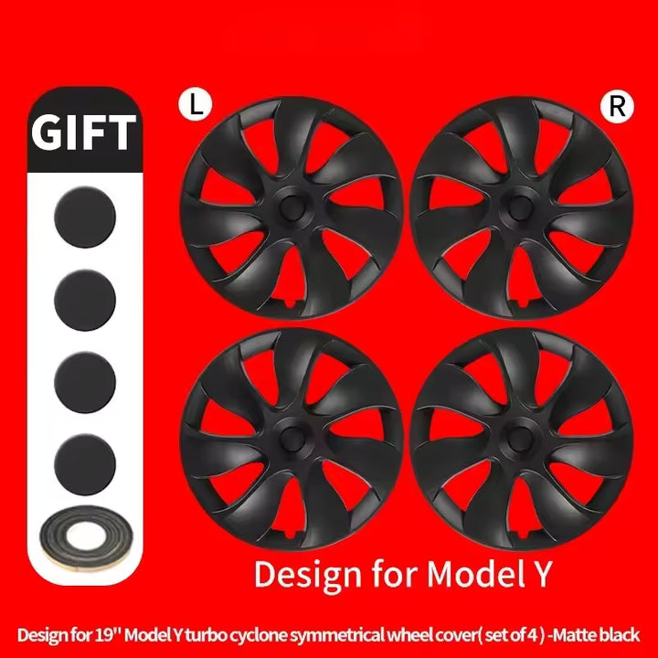 Tesla Model Y Wieldoppen 19 Inch (4 Stuks)