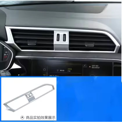 Audi Q3 (2019) - Carbon Look  Chroom Versnellingspook Cover & Knoppen Trim