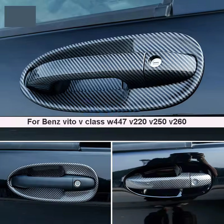 Mercedes-Benz Carbon Deurklink & Kom Trim