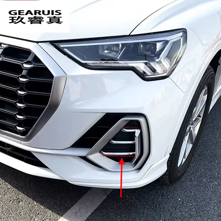 Audi Q3 (2019) - Voorbumper Mistlamp & Air Knife Spoiler Trim