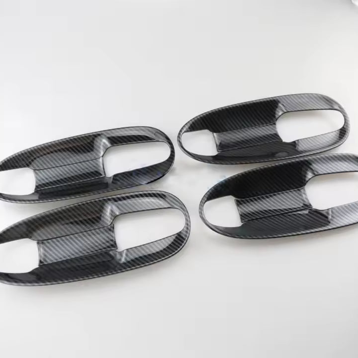 Mercedes-Benz Carbon Deurklink & Kom Trim