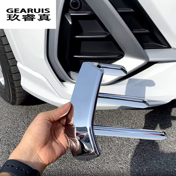 Audi Q3 (2019) - Voorbumper Mistlamp & Air Knife Spoiler Trim
