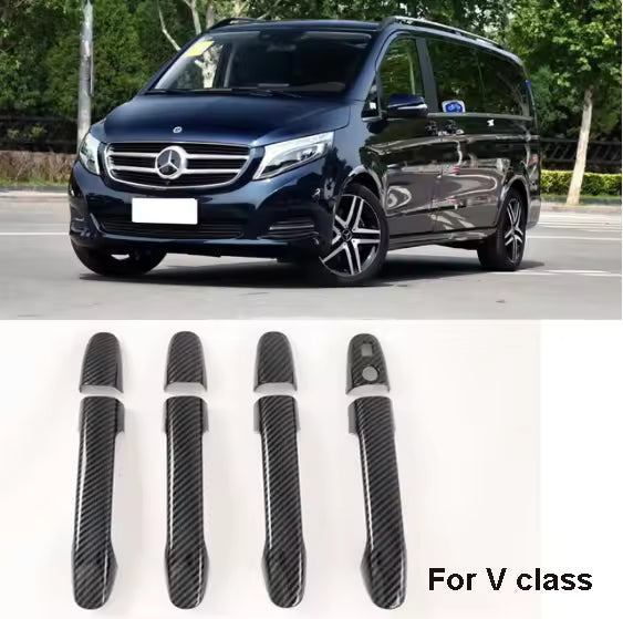 Mercedes-Benz Carbon Deurklink & Kom Trim