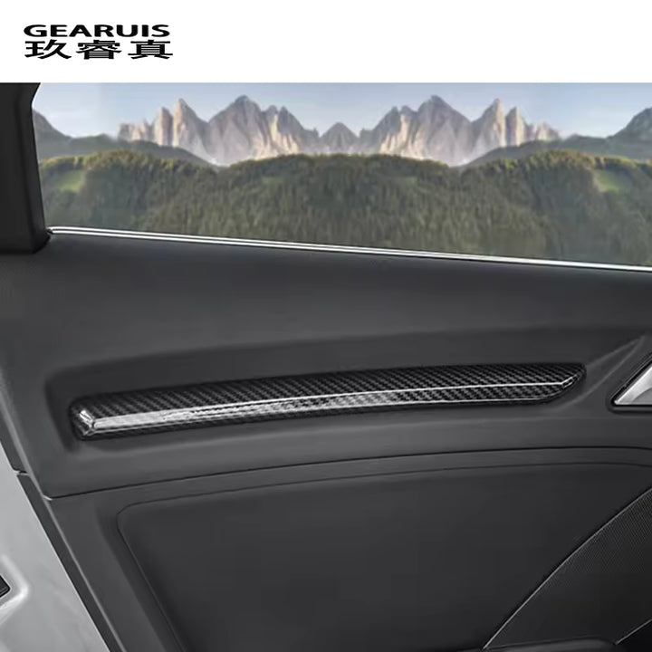 Audi A3/S3 8V Carbon Fiber Armleuning Opbergvak Afdekking Trim (2013–2020)