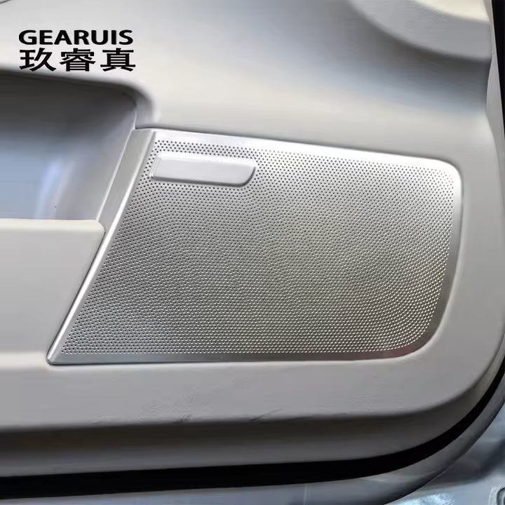 Audi A6 C6 - Deurarmleuning Deurslot Knop & Speaker Frame Trim