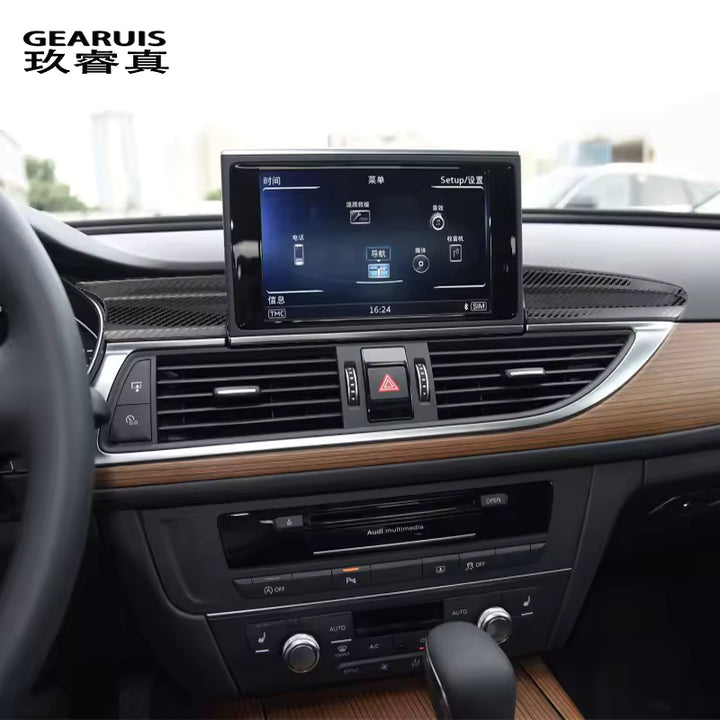 Audi A6 C7  A7 - Navigatiepaneel & Dashboard Trim (Carbon Look)