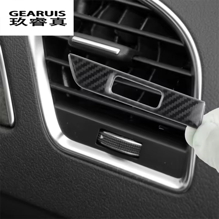 Audi A4 B8  A5 - Carbon Look Ventilatierooster Trim