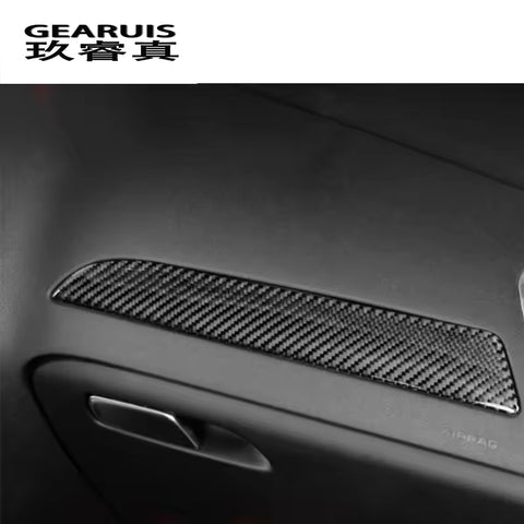Audi A4 B8  A5 - Carbon Look Bekerhouder Trim & Dashboard Decoratie Strip