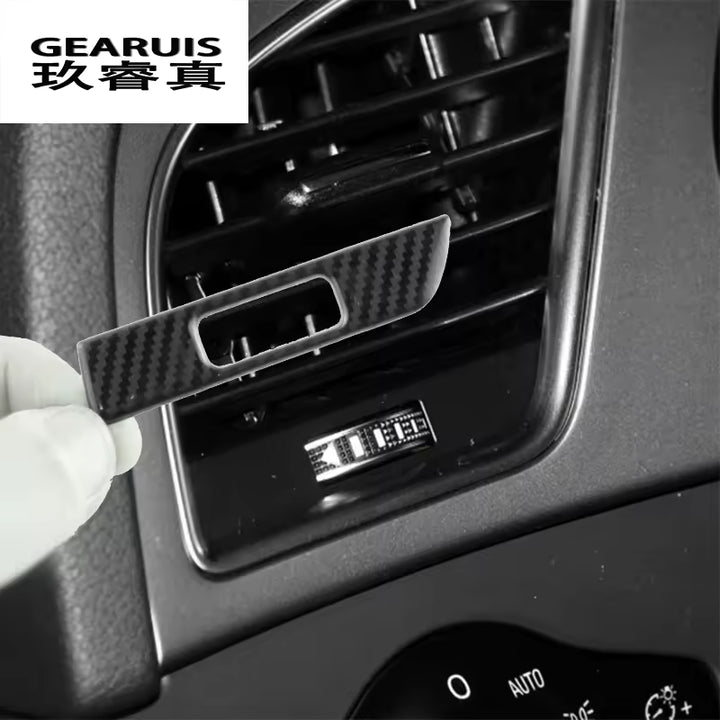 Audi A4 B8  A5 - Carbon Look Ventilatierooster Trim