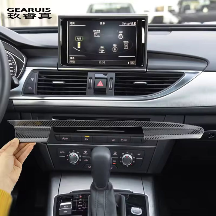Audi A6 C7  A7 - Navigatiepaneel & Dashboard Trim (Carbon Look)