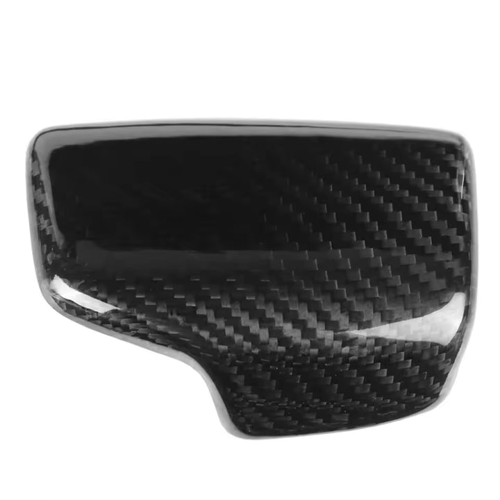 Audi A4, A5, Q5, Q7 (16-19) Echt Carbon Pookknop Cover (LHD)