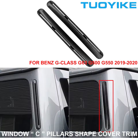 Mercedes-Benz Carbon C-Stijl Covers