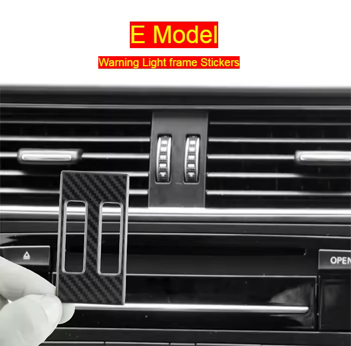 Audi A4 B8  A5 - Carbon Look Ventilatierooster Trim