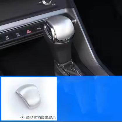 Audi Q3 (2019) - Carbon Look  Chroom Versnellingspook Cover & Knoppen Trim
