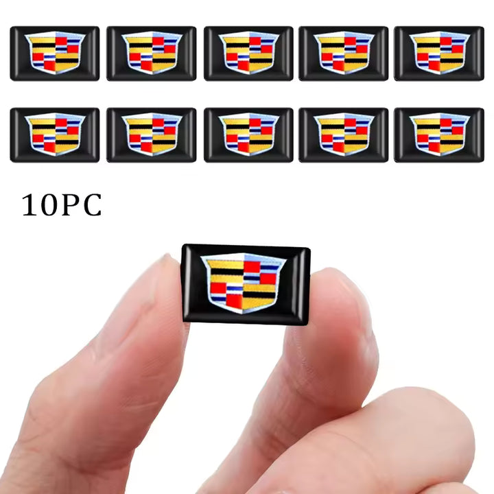 Cadillac Interieur Epoxy Stickers (10 Stuks)