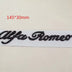Alfa Romeo 3D Metalen Embleem
