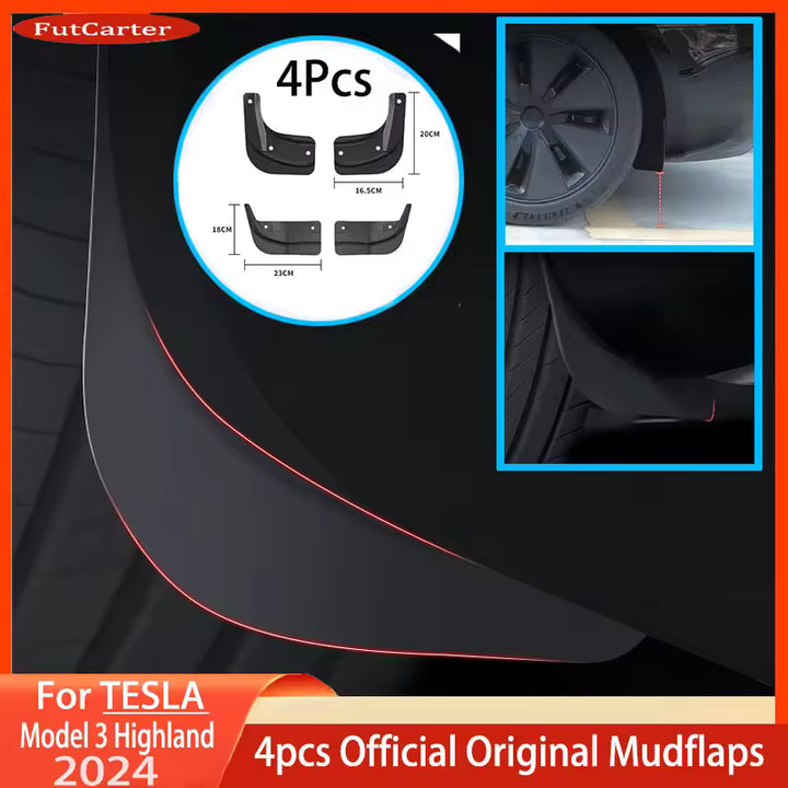 Tesla Model 3 Highland Spatlappen Set (2024)