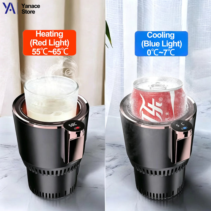 Intelligente Auto Bekerhouder, 2-in-1 Drankverwarmer en Koeler