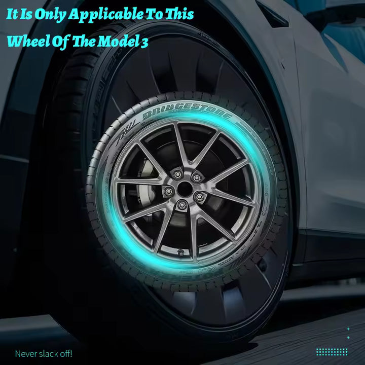 Tesla Model 3 Wieldoppen 18 Inch – Sakura-stijl (4 Stuks)