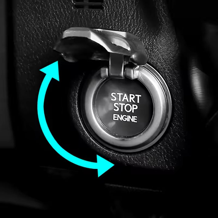 Cadillac Start-Stop Knop Cover Sticker