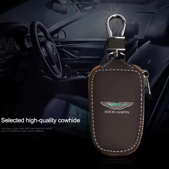 Aston Martin Sleutelhoesje & Sleutelhanger (PU-leder)