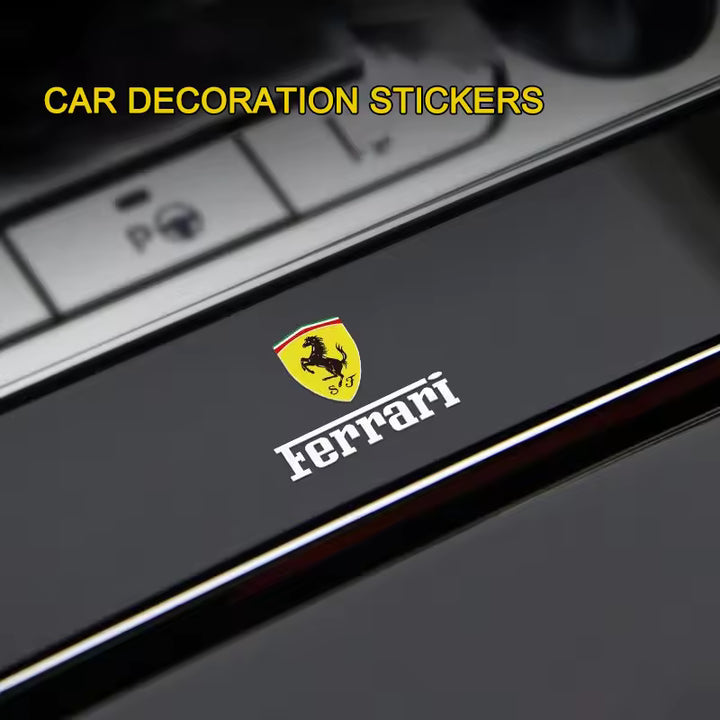 Ferrari Kras Decoratie Stickers (4-8 stuks)