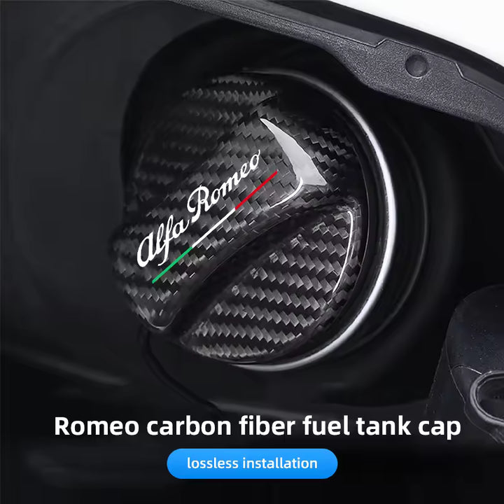 Alfa Romeo Carbon Tankdop Cover