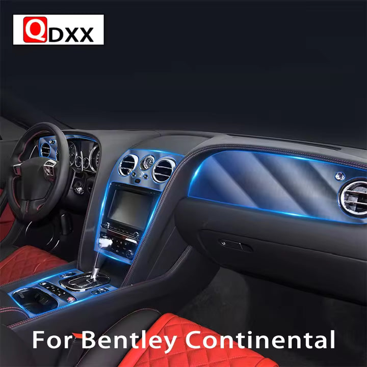 Bentley Continental GT (2012-2017) Middenconsole Transparante TPU Beschermfolie