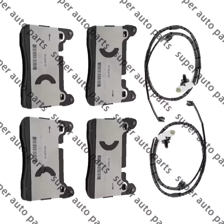 Aston Martin DB11 Achterremblokken (OEM HY53-2C562-BB) + Gratis Slijtagesensor