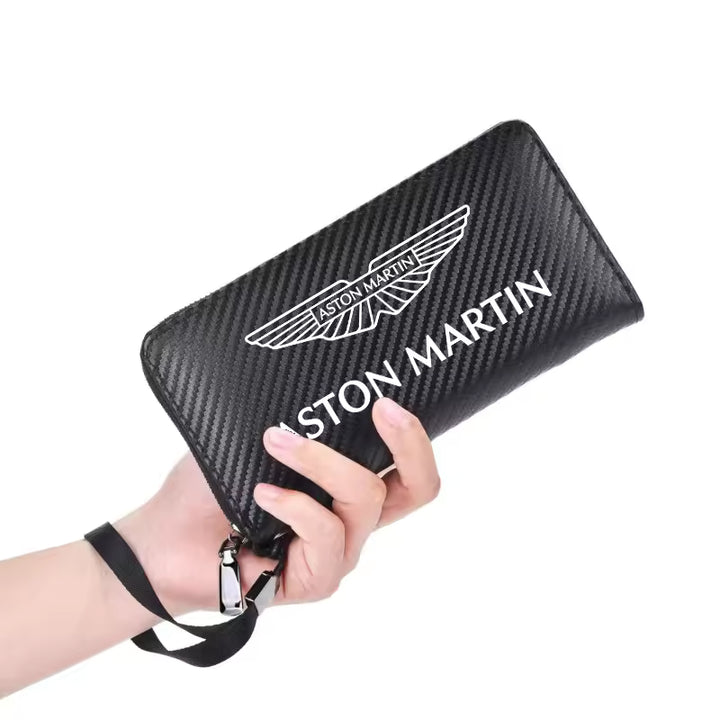 Aston Martin Premium Lederen Sleutelhanger