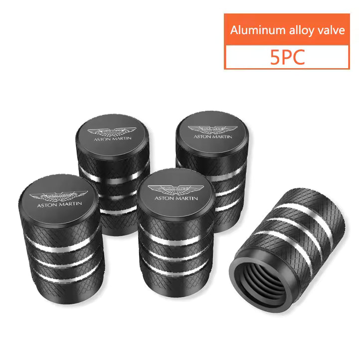 Aston Martin Aluminium Ventieldopjes (4 Stuks)