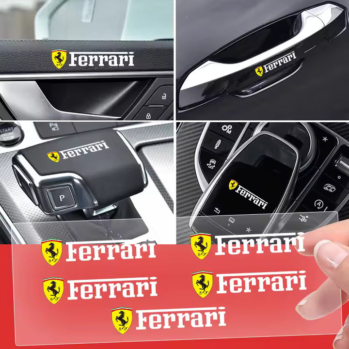Ferrari 3D Metalen Embleem Stickers