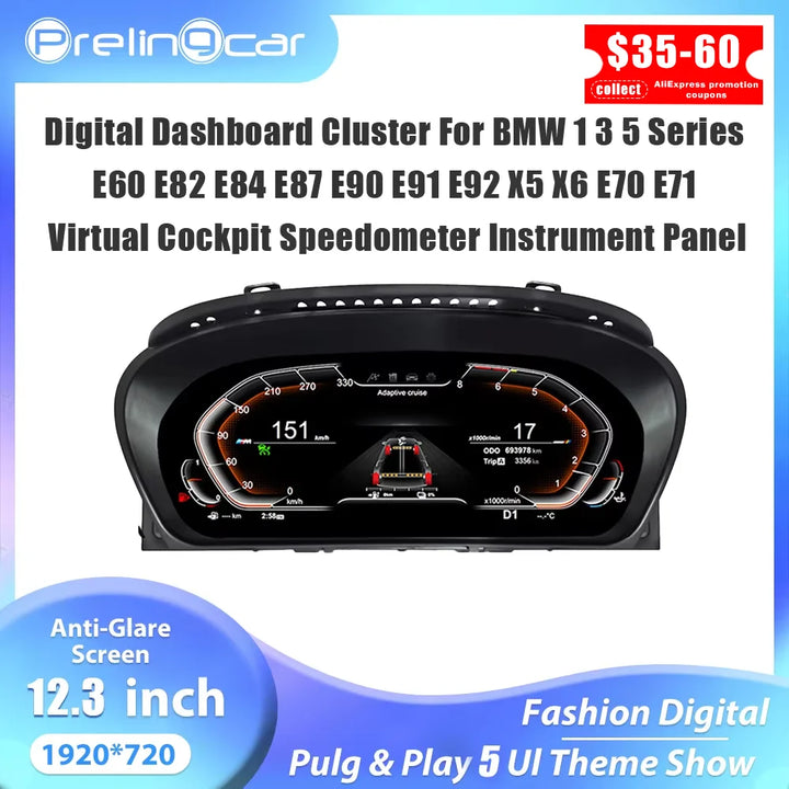 Digitale Cockpit voor BMW