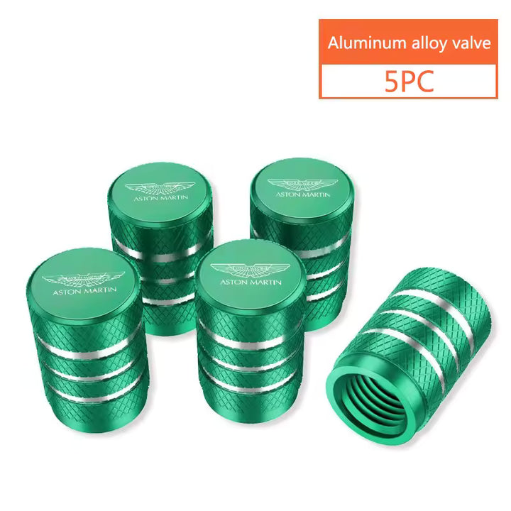 Aston Martin Aluminium Ventieldopjes (4 Stuks)