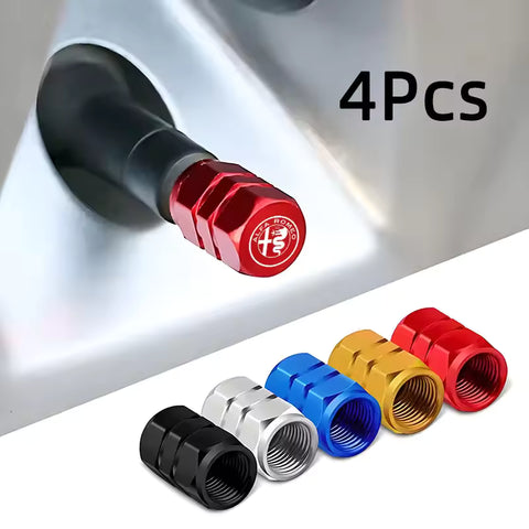 Alfa Romeo Ventieldopjes (4 Stuks)