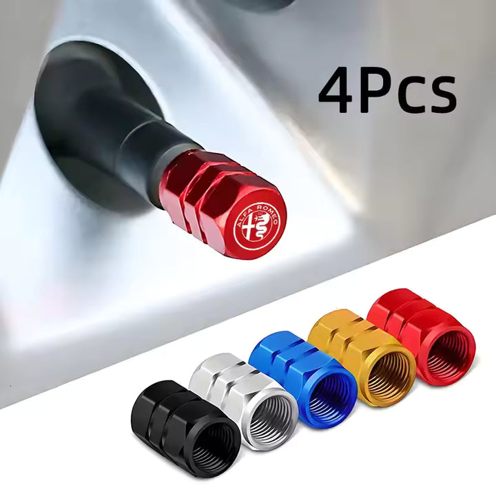 Alfa Romeo Ventieldopjes (4 Stuks)
