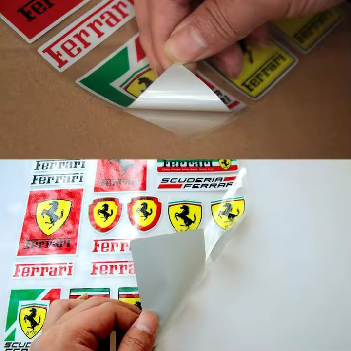 Ferrari Decoratieve Stickers (Auto-Motor-Fiets)