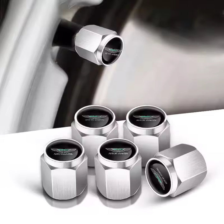 Aston Martin Ventieldopjes (5 Stuks)