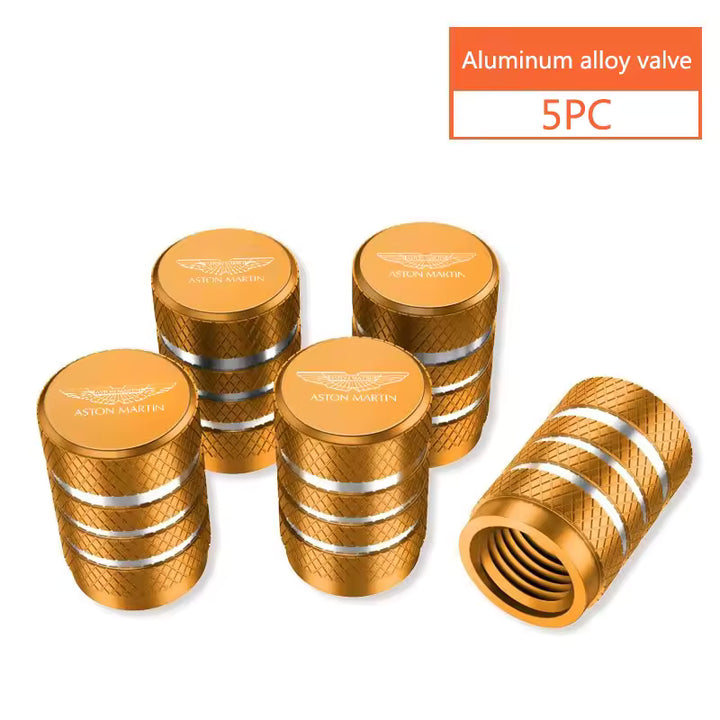 Aston Martin Aluminium Ventieldopjes (4 Stuks)