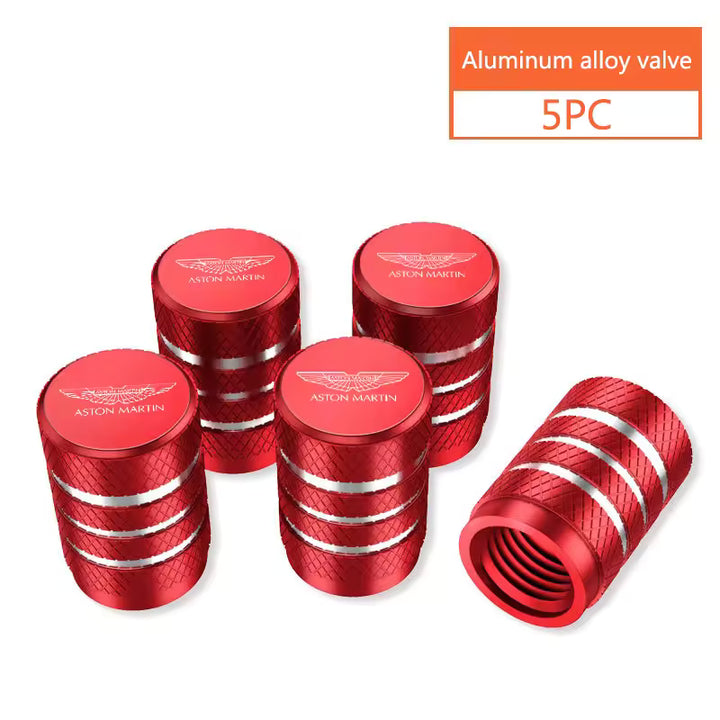 Aston Martin Aluminium Ventieldopjes (4 Stuks)