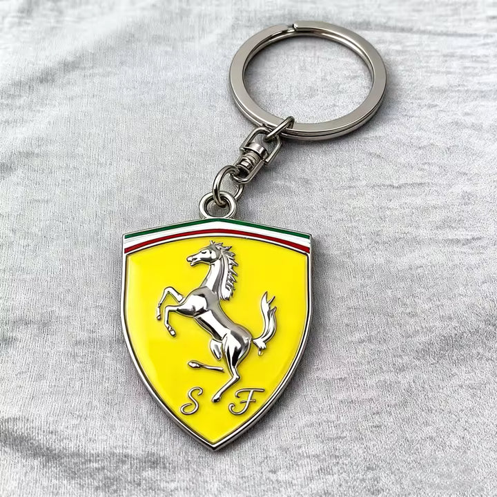 Ferrari Metalen Sleutelhanger