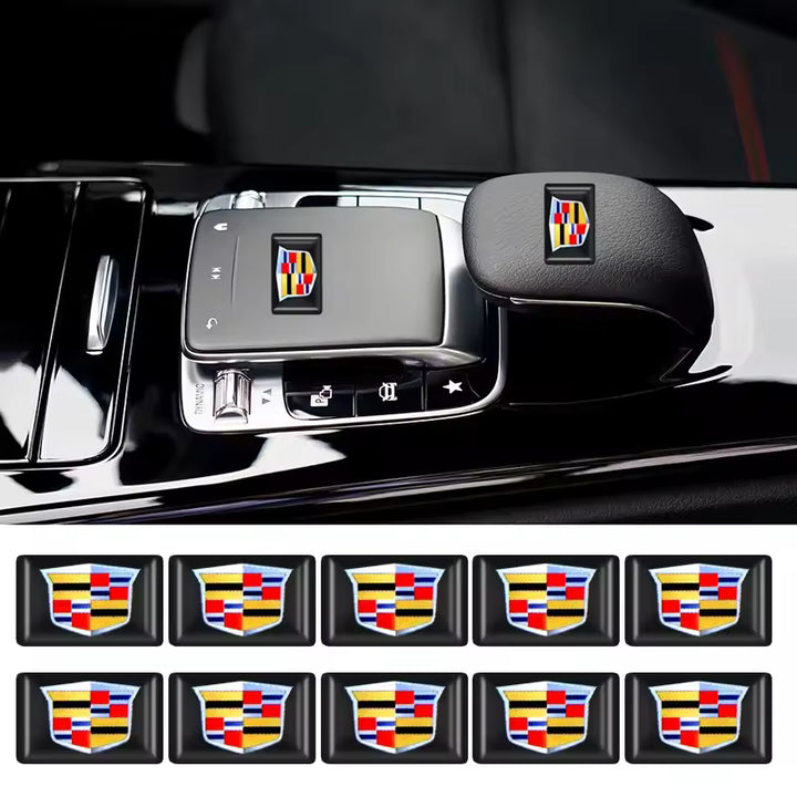 Cadillac Interieur Epoxy Stickers (10 Stuks)