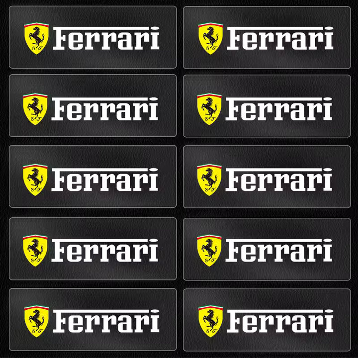 Ferrari 3D Metalen Embleem Stickers