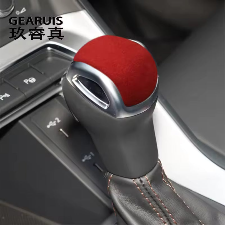 Audi Q3 F3 (2019 - 2022) - Suede Lederen Versnellingspook Cover & Center Console Trim