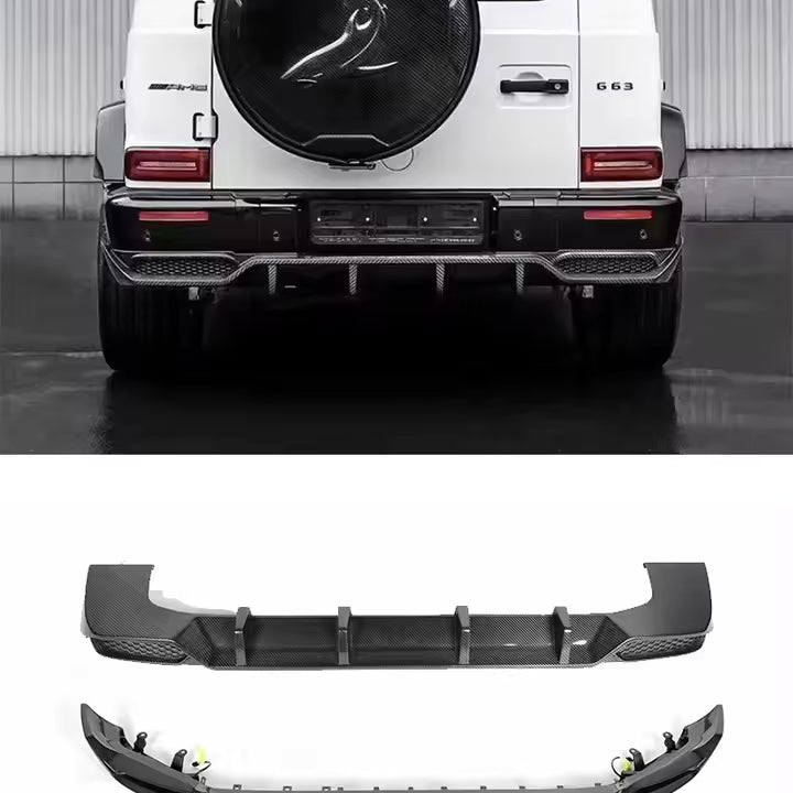 Mercedes-Benz Carbon Bodykit (Voorlip & Diffuser)