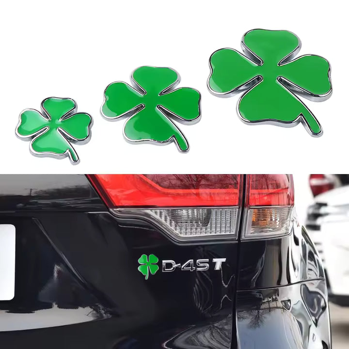 Alfa Romeo Quadrifoglio 3D Metalen Sticker