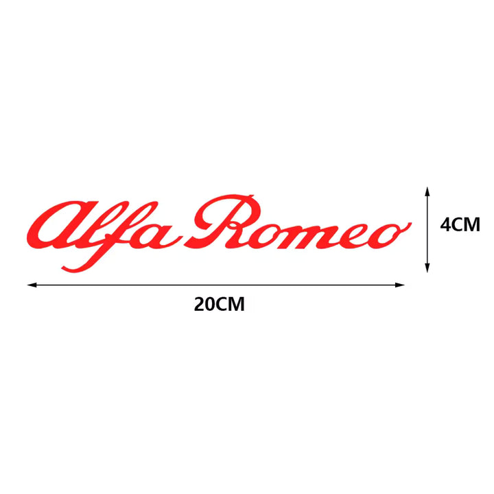 Alfa Romeo Raam & Deurstickers
