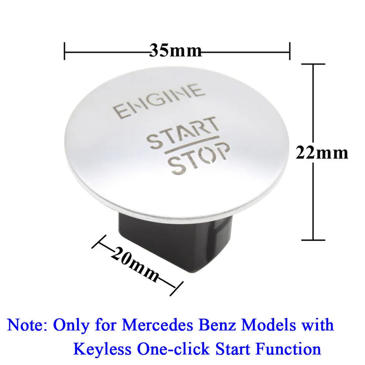 Mercedes-Benz Keyless Start-Stop Knop